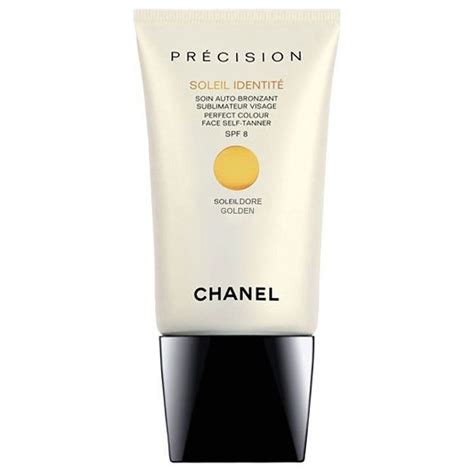 chanel soleil identité perfect colour face self tanner|Chanel Soleil Identite SPF8 Soleil Unisex Face Self Tanner, Dore .